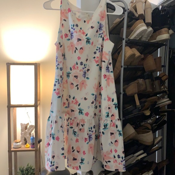 CeCe Size 8 Floral Dress - Picture 1 of 2